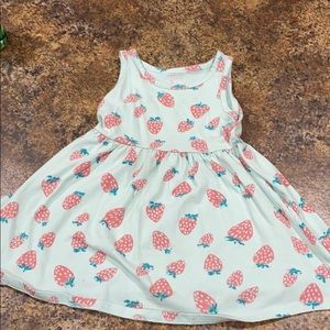 Strawberry Print Dress